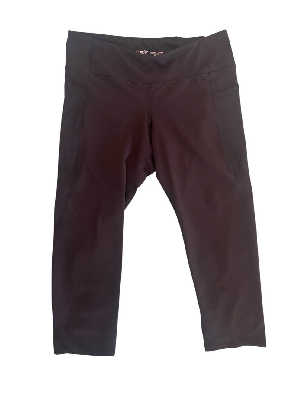 Old Navy Active Black Elevate Capri Leggings